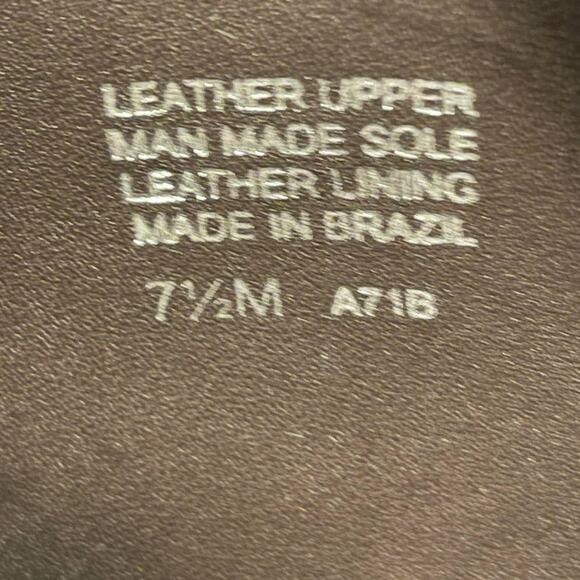 Tory Burch Marco Brown Leather Riding Boots Size 7.5 - Picture 11 of 11